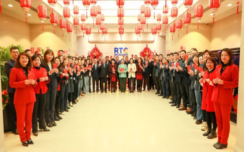 奮楫揚帆 再創佳績 張榮華主席到融誠物產集團慰問干部職工