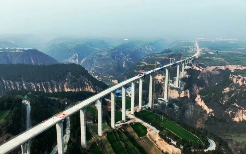 創新驅動 標準引領 - 榮程鋼鐵預應力線材產品應用到陜西縣道第一橋